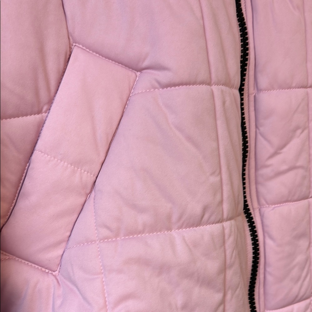 Avec Les Filled Pink Quilted Women's Jacket - Picture 4 of 9
